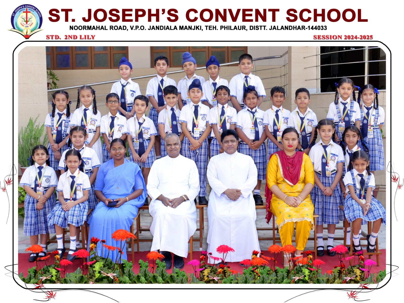 Class II - Lily Group Photo 2024-2025